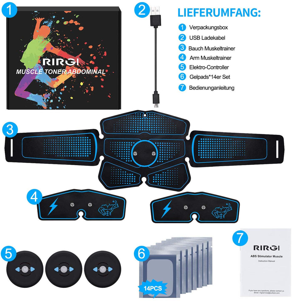 Abdominal Muscle Stimulator Trainer