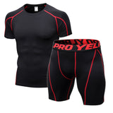 Compression Gym Tight Clothing Men Jogging Suits