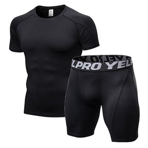 Compression Gym Tight Clothing Men Jogging Suits