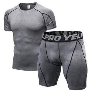 Compression Gym Tight Clothing Men Jogging Suits