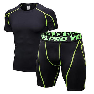 Compression Gym Tight Clothing Men Jogging Suits