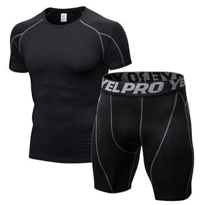 Compression Gym Tight Clothing Men Jogging Suits