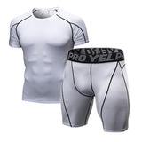 Compression Gym Tight Clothing Men Jogging Suits