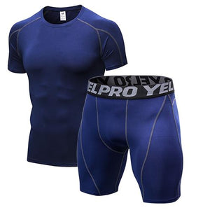 Compression Gym Tight Clothing Men Jogging Suits