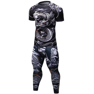 male Sport Suit Men running clothes