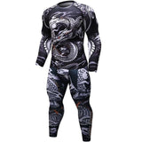 male Sport Suit Men running clothes